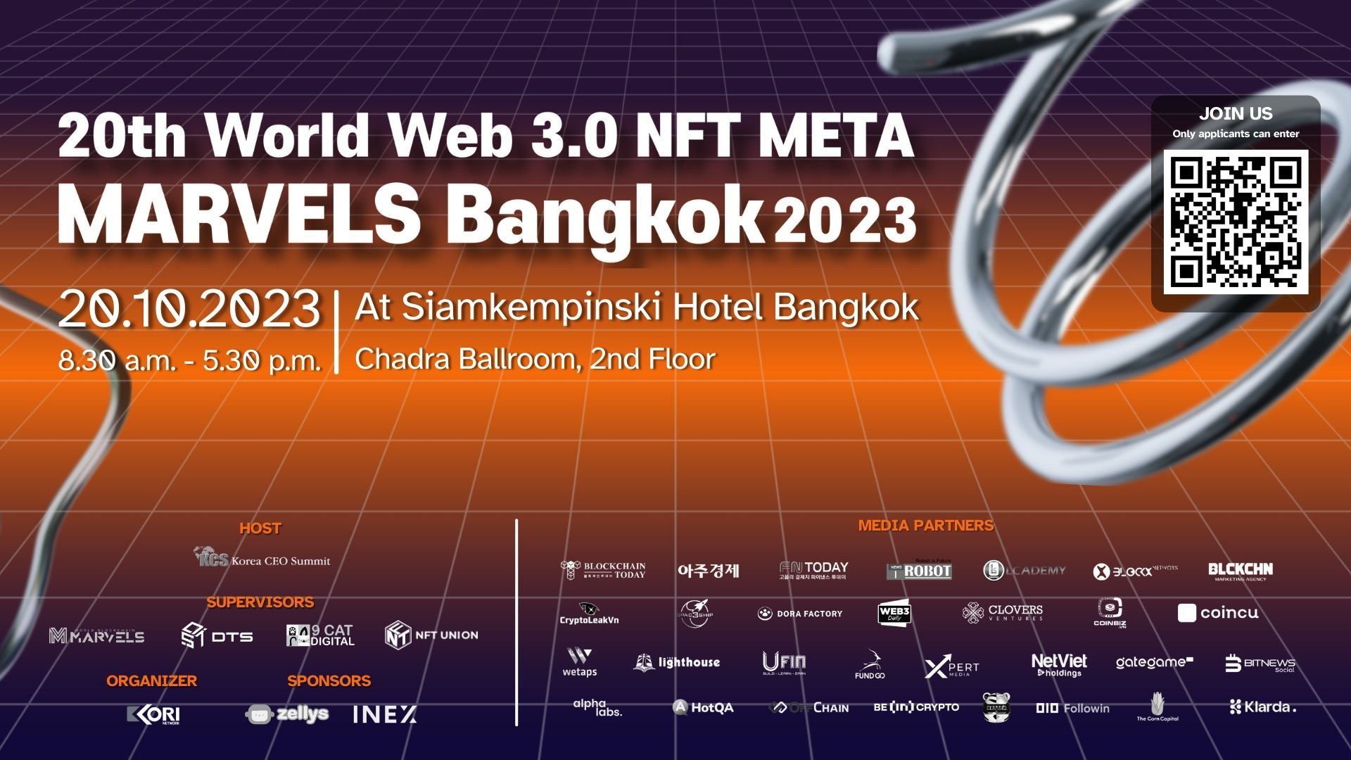 “MARVELS BANGKOK 2023” อีเวนต์สำหรับผู้สนใจในคริปโตและบล็อกเชน พบกัน 20 ตุลาคมนี้